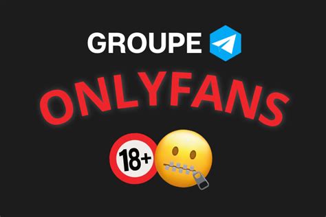 Meilleur Groupe Telegram OnlyFans 2024